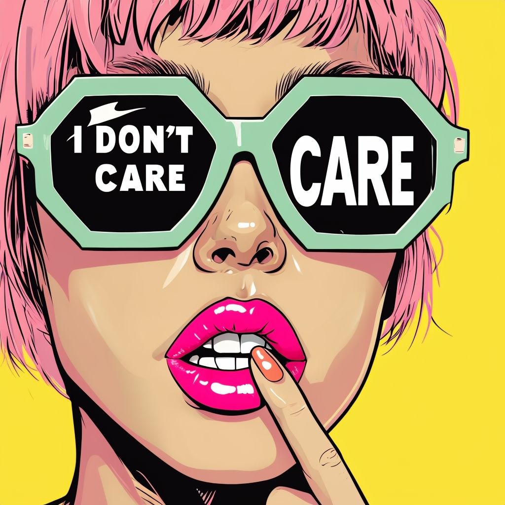 I don't care - pink hair lady (1)
