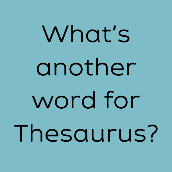 What's another word for Thesaurus? (1)